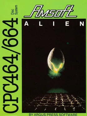 Alien (F) (2012) [Sixty Programs For The Amstrad CPC 464] box cover front